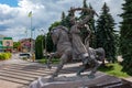 Monument to Taras Bulba, to the fighters for the independence of Ukraine in Dubno Ukraine