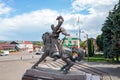 Monument to Taras Bulba, to the fighters for the independence of Ukraine in Dubno Ukraine