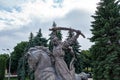 Monument to Taras Bulba, to the fighters for the independence of Ukraine in Dubno Ukraine