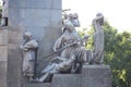 Monument to Taras Shevchenko in Kharkov Royalty Free Stock Photo
