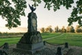 Monument to the 4th infantry division on Borodino field