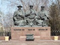 Monument to the three Great Judges in Astana