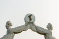 Monument to the Three-Point Charter for National Reunification, Pyongyang North Korea