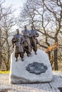 Monument to the Ukrainian Cossacks on Leopoldsberg who participated in the liberation of Vienna from the Turkish siege in 1683