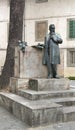 Monument to Ulisse Dini in Pisa, Italy Royalty Free Stock Photo