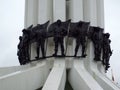 Monument to the United Nations soldiers who died in the war in Korea in 1950-1953. Busan