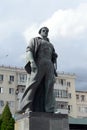 Monument to the Unknown Sailor on the embankment named after Admiral Serebryakov of the hero city of Novorossiysk