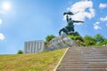 The monument to the uprising of the workers