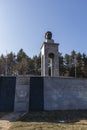 Monument to Vasil Levski near Bunovo, Bulgaria Royalty Free Stock Photo