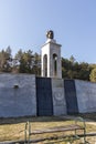 Monument to Vasil Levski near Bunovo, Bulgaria Royalty Free Stock Photo