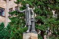 Monument to Vasily Karazin near the entrance to the main building of V.N. Karazin Kharkiv