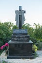 Monument to the victims of the Bolshevik terror in the city of Feodosia Royalty Free Stock Photo