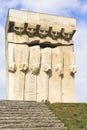 Monument to the Victims of Fascism in Krakow Royalty Free Stock Photo