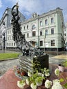 Moscow, Russia, July, 26, 2023. Monument to the victims of the terrorist attack in Beslan. Moscow