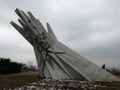 A monument to the victims of World War II Royalty Free Stock Photo