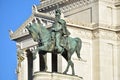 Monument to Victor Emmanuel II, Altair of the Fatherland, Equestrian statue to Victor Emmanuel II, Rome Italy Royalty Free Stock Photo