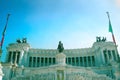 Monument to Victor Emmanuel II Royalty Free Stock Photo