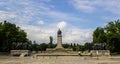 Monument to the victorious soldiers in Sofia park, Bulgaria