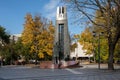 Monument to Vincas Kudirka in Vilnius, Lithuania Royalty Free Stock Photo