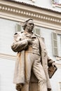 Monument to Vincenzo Gioberti - Turin Italy Royalty Free Stock Photo