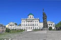 Moscow, Russia - May 26, 2018: Monument to Vladimir the Great in Borovitskaya Square Royalty Free Stock Photo