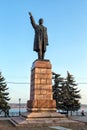 Monument to Vladimir Lenin in Kineshma. Russia