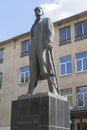 Monument to Vladimir Vladimirovich Mayakovsky on Victory Avenue in the city of Vologda