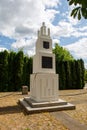 Monument to Vytautas the Great in Kudirkos Naumiestis, Lithuania