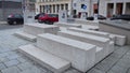 Warsaw Insurgents Monument in Warsaw, Poland