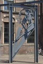 Monument to Willem Dres in The Hague, at the southern entrance to Binnenhof. Sculptor Erik Klaus, 1988.