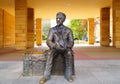 Monument to Wladyslaw Reymont (1867-1925), a Polish novelist and 1924 Nobel Prize laureate in Lodzte