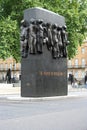 Monument to the Women of World War II in London Royalty Free Stock Photo