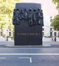 Monument to the Women of World War II, London, England Royalty Free Stock Photo