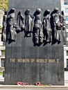 Monument to the Women of World War II at Whitehall road in London Royalty Free Stock Photo