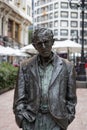 Monument to Woody Allen, Oviedo Royalty Free Stock Photo