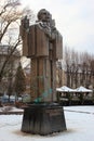 Monument to Yuriy Fedkovych in Chernivtsi, Ukraine