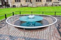 Monument on Tower Green where executions were made in medieval England, Tower of London, UK Royalty Free Stock Photo