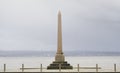 Monument tribute to Henry Bell in Helensburgh Royalty Free Stock Photo