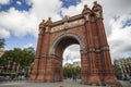 Monument, Triumpal arch, Arc de Triomf, by Josep Vilaseca i Casanovas. Built as the main access gate for the 1888 Barcelona World