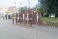 Monument Tutti potenziali bersagli to memorise victim of nazists