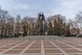 Monument of The Unification of Bulgaria in city of Plovdiv, Bulgaria Royalty Free Stock Photo