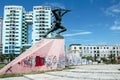 Monument Unknown soldier in Durres Albania Royalty Free Stock Photo
