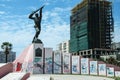 Monument Unknown soldier in Durres Albania