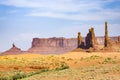 Monument Valley in Arizona, Totem Pole butte Royalty Free Stock Photo