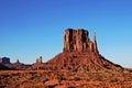 Monument Valley, desert canyon in Utah Arizona USA