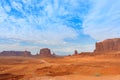 Monument Valley imposing rock structures