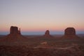 Monument Valley Navaho Tribal Park, Utah- USA Royalty Free Stock Photo