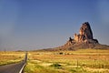 Monument Valley Navajo Indian Tribal Park Approach Royalty Free Stock Photo