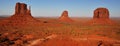 Monument Valley Navajo Indian Tribal Park Panorama Royalty Free Stock Photo