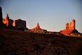 Monument Valley Navajo Indian Tribal Park Panorama Royalty Free Stock Photo